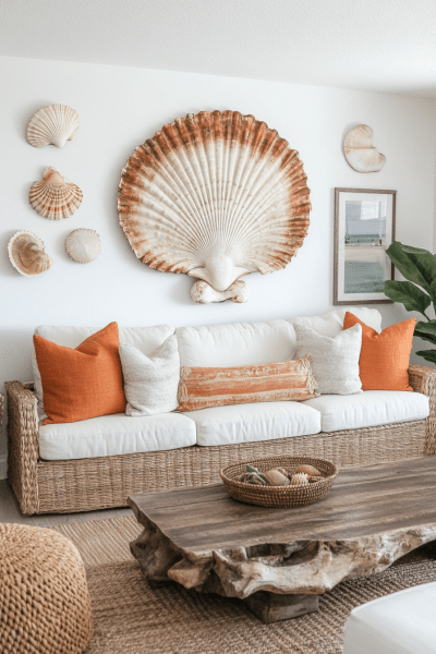 Modern Coastal Living Room Decor Ideas