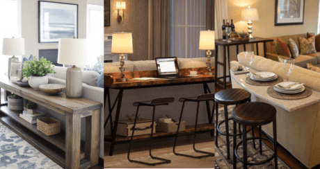 Sofa Table Decor Ideas