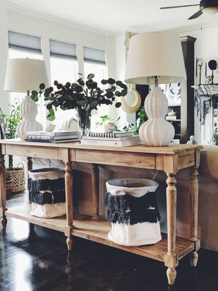 Sofa Table Behind Couch