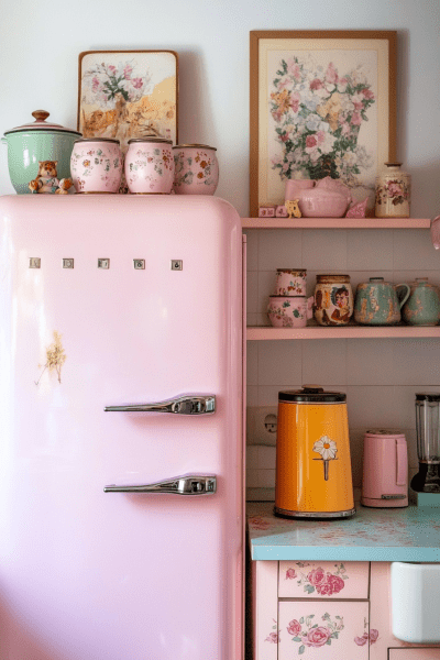 what to put on top of refrigerator for decoration