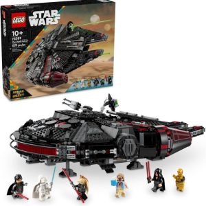 LEGO Star Wars The Dark Falcon Buildable Starship, Star Wars Toy Vehicle Set for Boys and Girls, Collectible Millenium Falcon Toy with 6 Star Wars Minifigures, Birthday Gift for Kids or Any Fan, 75389 - PLR Digital Products
