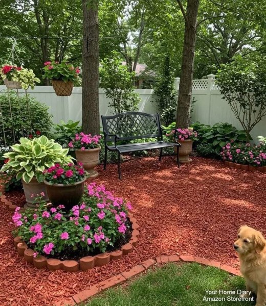 flower bed ideas in front of house