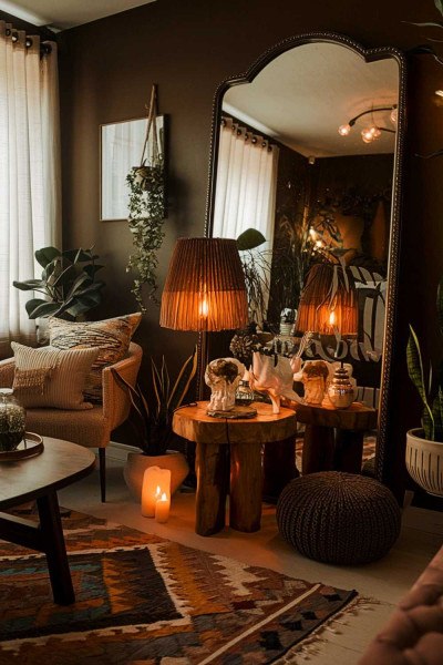 Dark Moody Living Room