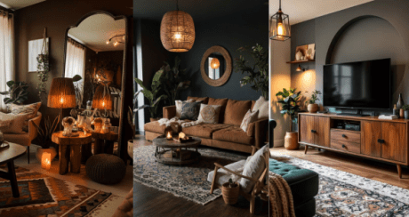 Dark Moody Living Room Decor Ideas