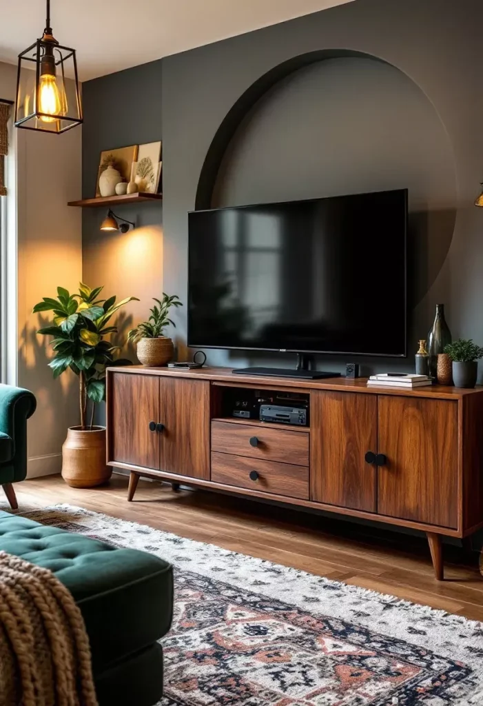 Dark Moody Living Room