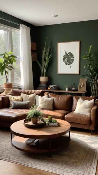 Dark Moody Living Room