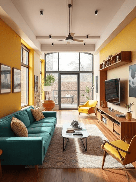 Narrow Living Room Decorating Ideas