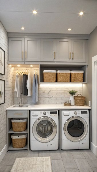 Small Laundry Room Makeover Ideas