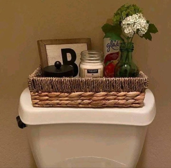 Toilet Tank Decor Ideas