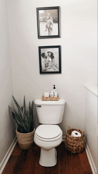 Above Toilet Decor Ideas