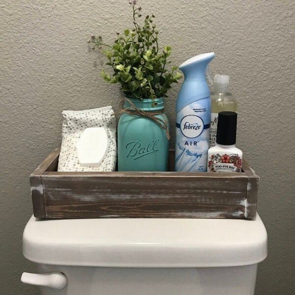 Above Toilet Decor Ideas