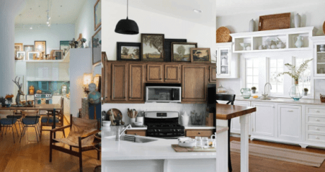 Above Kitchen Cabinet Decor Ideas