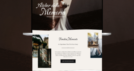 Squarespace Website Template for Wedding Photographers – Premium Design