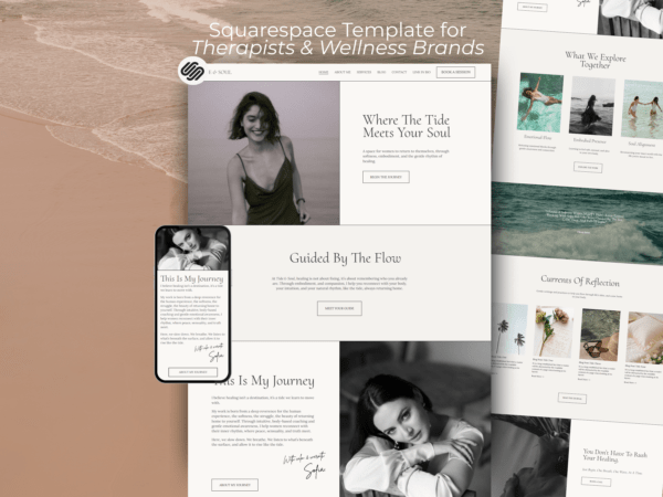 Squarespace Templates for Therapists, Counselor Psychologist, Coaching | Modern Minimal Feminine 7.1 Website with Acuity Scheduling 3 Squarespace Templates for Therapists, Counselor Psychologist, Coaching | Modern Minimal Feminine 7.1 Website with Acuity Scheduling 3