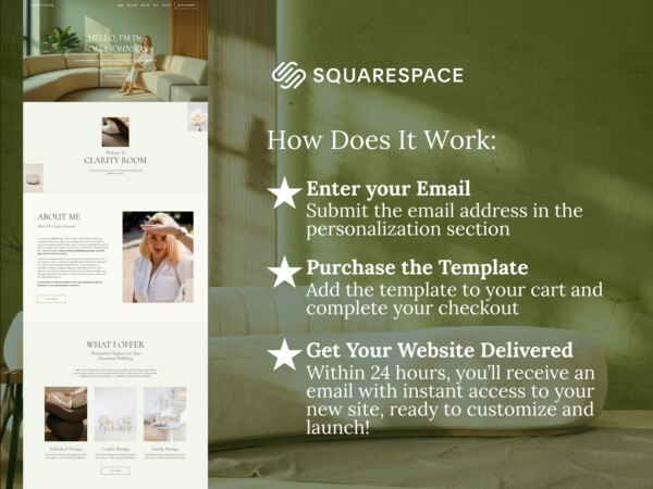 Squarespace Template For Therapists