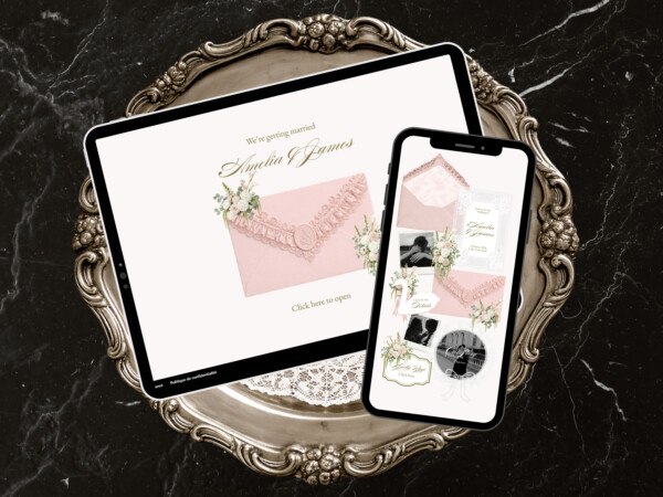 Blush Sage Wedding Website Template: Canva Pink & Green Save the Date Digital Invitation, RSVP 5 Blush Sage Wedding Website Template: Canva Pink & Green Save the Date Digital Invitation, RSVP 5
