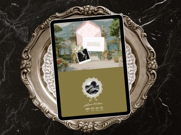 Blush Sage Wedding Website Template: Canva Pink & Green Save the Date Digital Invitation, RSVP 7 Blush Sage Wedding Website Template: Canva Pink & Green Save the Date Digital Invitation, RSVP 7