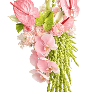 Pink green wedding bouquet - PLR Digital Products