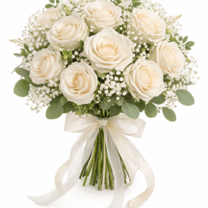 White roses wedding bouquet - PLR Digital Products 3