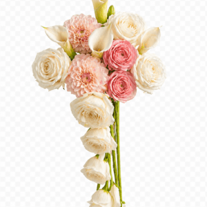 Pink green wedding bouquet - PLR Digital Products