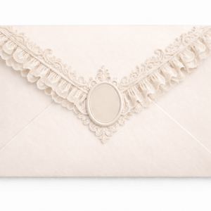 White cream baroque enveloppe - PLR Digital Products