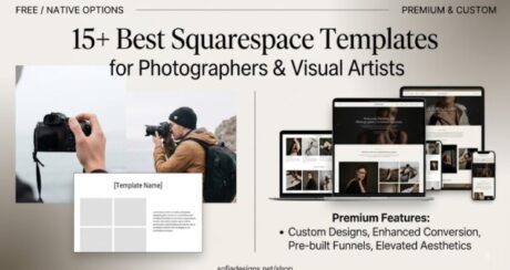 15+ Best Squarespace Templates for Photographers & Visual Artists