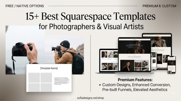 15+ Best Squarespace Templates for Photographers & Visual Artists